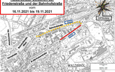 Kaiserstraße wird in weiteren Teilen saniert – kurzfristig geänderte Verkehrsführung