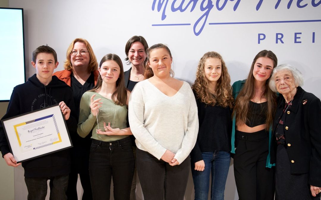 Margot Friedländer Preis für Antisemitismusprojekt der Gesamtschule Waldbröl