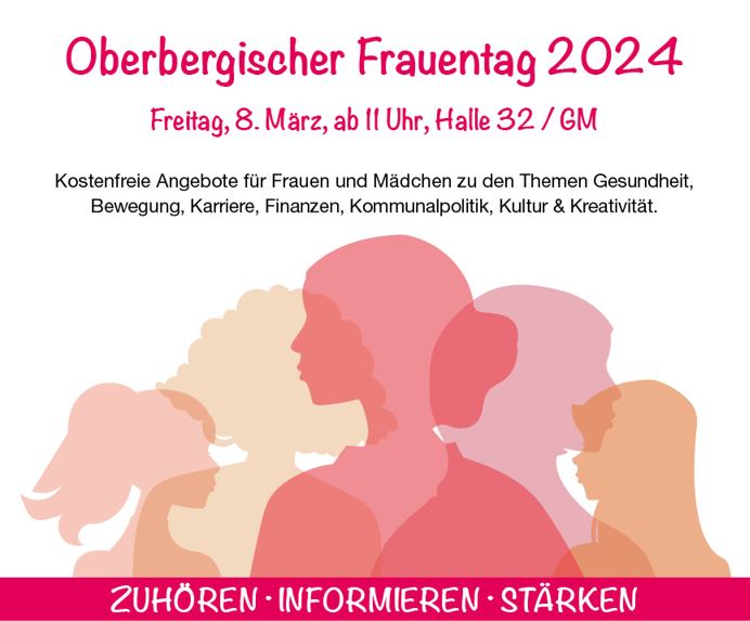 Internationaler Frauentag 8. März 2024 Halle 32
