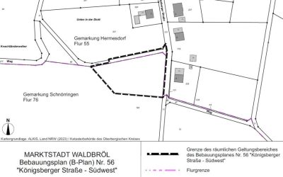 Bebauungsplan Nr. 56 „Königsberger Straße – Südwest“ der Marktstadt Waldbröl